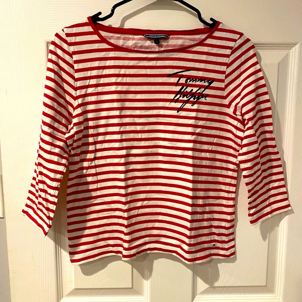 tommy hilfiger stripped shirt